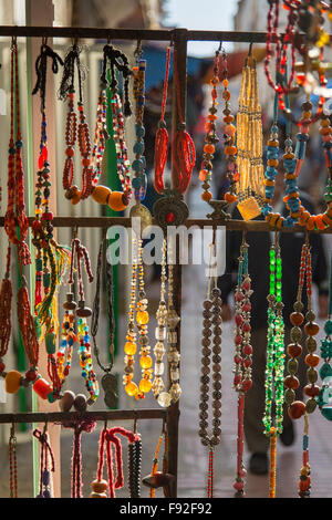 Blick von den Gassen der Medina in Essaouira, Marokko Stockfoto