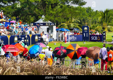 Chonburi, Thailand. 13. Dezember 2015. Sam Brazel Australien Spieler in Thailand Golf Championship 2015 (Turnier auf der Asian Tour) um Amata Spring Country Club am Dezember 13 Credit: Chatchai Somwat/Alamy Live News Stockfoto