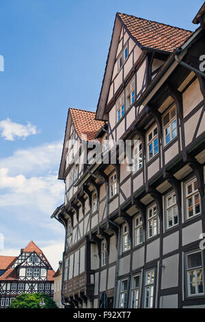 Schöne Fachwerkhäuser in Deutschland Stockfoto