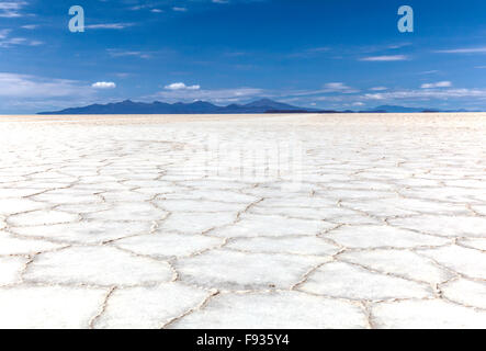 Salar de Uyuni. Salinen. Bolivien Stockfoto