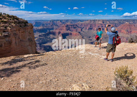 Landschaft des Grand Canyon.Grand Canyon Nationalpark in Arizona; USA; Amerika Stockfoto