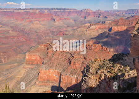 Landschaft von Grant Canyon.Grand Canyon Nationalpark in Arizona; USA; Amerika Stockfoto