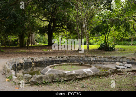 Tibes Eingeborene zeremonielle Zentrum. Ponce, Puerto Rico. Karibik-Insel. Territorium der USA Stockfoto