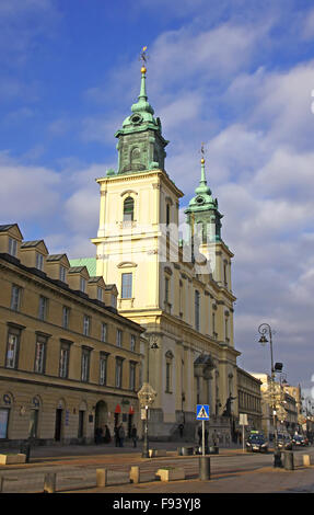 Kirche des Heiligen Kreuzes (Kosciol SW. Krzyza) in Warschau, Polen Stockfoto