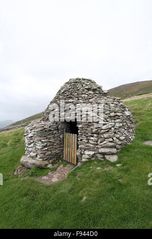 Bienenstock Hütte am Fahan auf der Dingle-Halbinsel Stockfoto