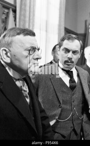 Friedrich Ebert Und Gustav Stresemann, Schicksalsjahre der Republik, Fernsehfilm, Deutschland 1969, Regie: Hermann Kugelstadt, Szenenfoto Stockfoto