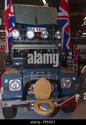 Classic Motor Show 2015 an der NEC Birmingham mit: Landrover wo: Birmingham, Vereinigtes Königreich bei: 13. November 2015 Stockfoto