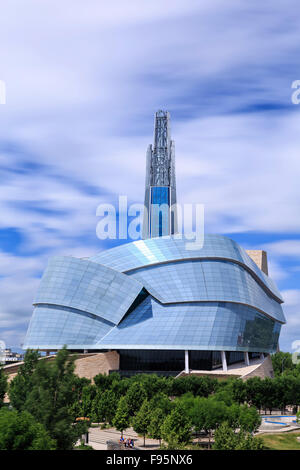 Canadian Museum for Human Rights, Winnipeg, Manitoba, Kanada Stockfoto