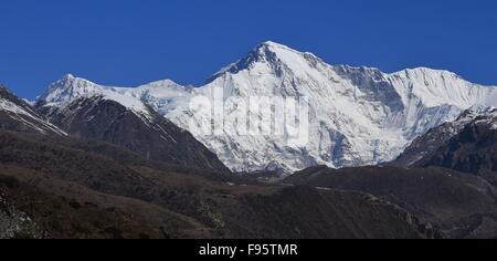 6. höchste Berg in der Welt Cho Oyu, 8201meters Stockfoto