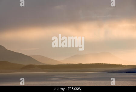 Abraham Lake, Kootenay Plains, Bighorn Wildland, Alberta, Kanada Stockfoto