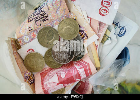 Isländische Währung wechseln, Island Stockfoto