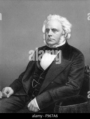 John Bright, 1811-1889, ein britischer Politiker, Manchester Liberalen, Stockfoto