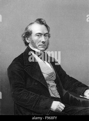 Richard Cobden, 1804-1865, ein englischer Hersteller und radikale und Liberal Staatsmann Stockfoto