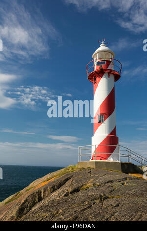 Leuchtturm, nach Herzenslust Inhalt, Neufundland, Kanada Stockfoto