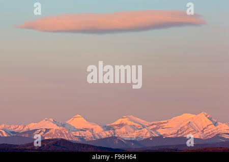 Rockey View County, Abteilung Nr. 6, Cowboy Trail, Alberta, Kanada Stockfoto