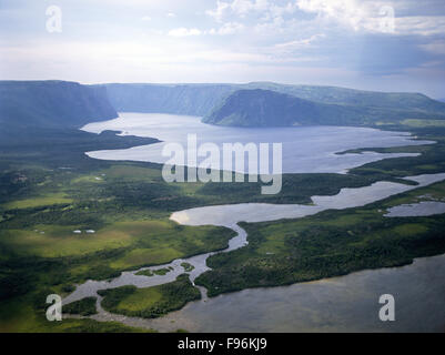 Western Brook Pond, Gros Morne National Park, Neufundland, Kanada Stockfoto