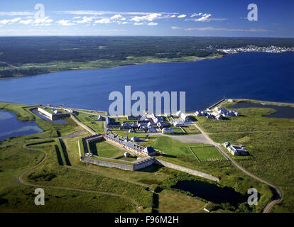 Festung Louisbourg National Historic Site, Louisbourg, Nova Scotia, Kanada Stockfoto