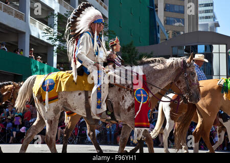 2015 Calgary Stampede Parade, Calgary, Alberta, Kanada. Stockfoto