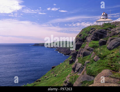 Cape Spear Lighthouse National Historic Site, Avalon Halbinsel, Neufundland Stockfoto