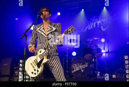 Die Dunkelheit in der O2 Academy, Birmingham - Freitag, 11. Dezember 2015 Stockfoto