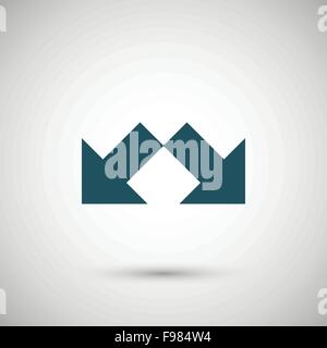 Zwei Vektor-Pfeil Stock Vektor