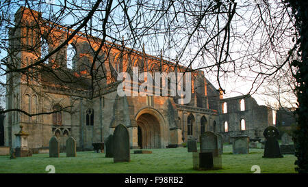 Malmesbury Abtei in Wiltshire Stockfoto