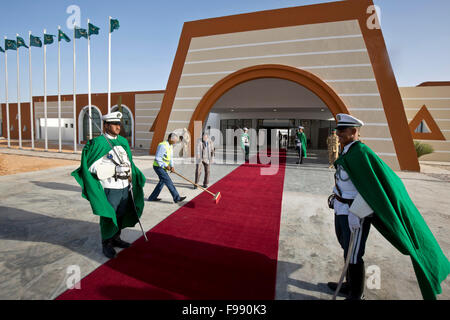 Der neue Flughafen Nouakchott-Oumtounsy öffnet sich in 2016, Mauretanien Stockfoto