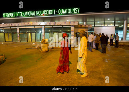 Der neue Flughafen Nouakchott-Oumtounsy öffnet sich in 2016, Mauretanien Stockfoto