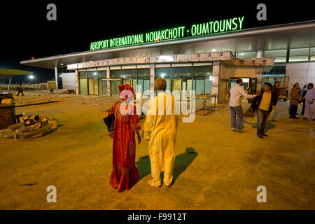 Der neue Flughafen Nouakchott-Oumtounsy öffnet sich in 2016, Mauretanien Stockfoto