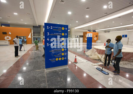 Der neue Flughafen Nouakchott-Oumtounsy öffnet sich in 2016, Mauretanien Stockfoto