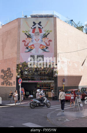 Mercado de San Anton Chueca Madrid Stockfoto