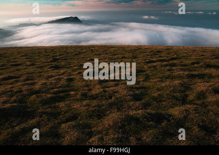 Blick vom Berg Gorbea, Baskenland Stockfoto