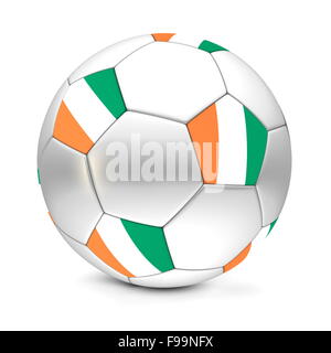 Soccer Ball/Fußball Côte d ' Ivoire Stockfoto