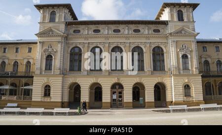 Stary Dom Zdrojowy (altes Kurhaus) in Krynica Zdrój Stockfoto