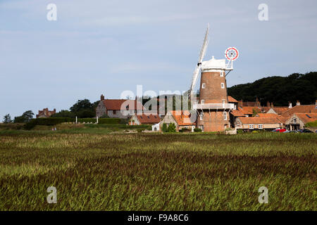 Windmühle in Clay als nächstes die Meer Norfolk England Stockfoto