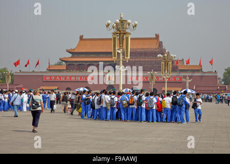 Platz des himmlischen Friedens in Peking Stockfoto