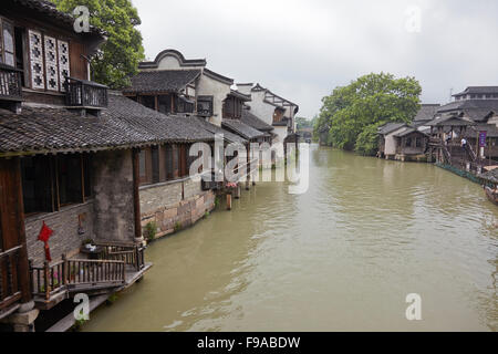 Alte Dorf von Wuzhen, China Stockfoto