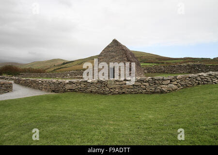 Gallarus Oratorium an Ballydavid, Halbinsel Dingle, County Kerry, Irland. Stockfoto