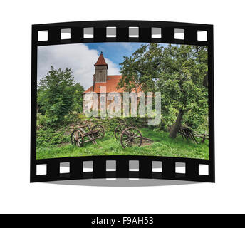 Die Kirche St. Katharina in offenen, Insel Rügen, Mecklenburg-Western Pomerania, Deutschland, Europa Stockfoto