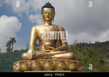 Buddha Dordenma in Thimpu Stockfoto