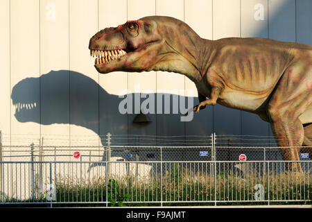 Dinosaurier, Connecticut Science Center, Hartford, Connecticut, USA Stockfoto