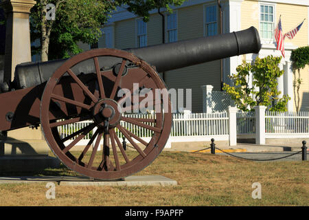 Cannon Square, Stonington, Connecticut, USA Stockfoto