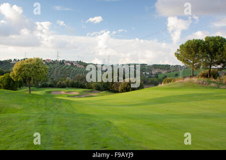 Marco Simone Golfplatz in der Nähe von Rom Ryder Schale 2022 Veranstaltungsort Stockfoto