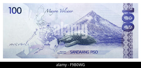 Philippinischer Peso Banknoten 100 Stockfoto