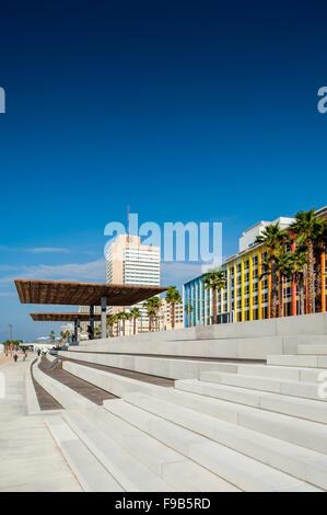 Israel, Tel Aviv, neue Tayelet - promenade Stockfoto