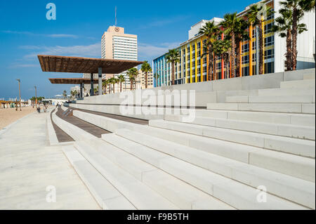 Israel, Tel Aviv, neue Tayelet - promenade Stockfoto