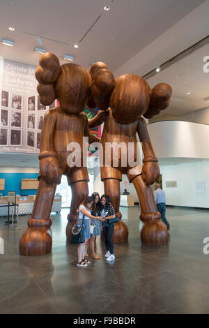 KAW entlang des Weges Skulptur Brooklyn Museum Stockfoto