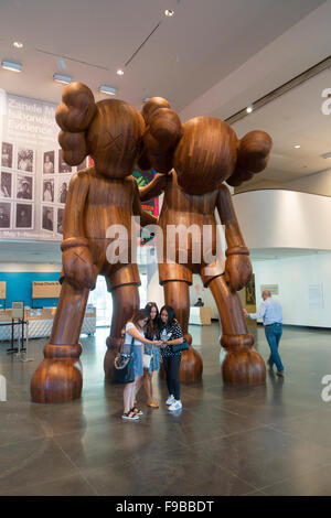 KAW entlang des Weges Skulptur Brooklyn Museum Stockfoto