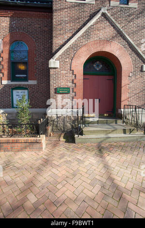 First Baptist Church, Prince Street, Bordentown, NJ. Weihnachten 2015 Stockfoto