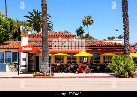 Sambo Restaurant auf E Cabrillo Blvd in Santa Barbara, Kalifornien Stockfoto
